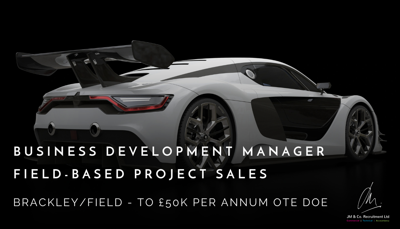 Field Based Business Development Manager role in Brackley NN13
