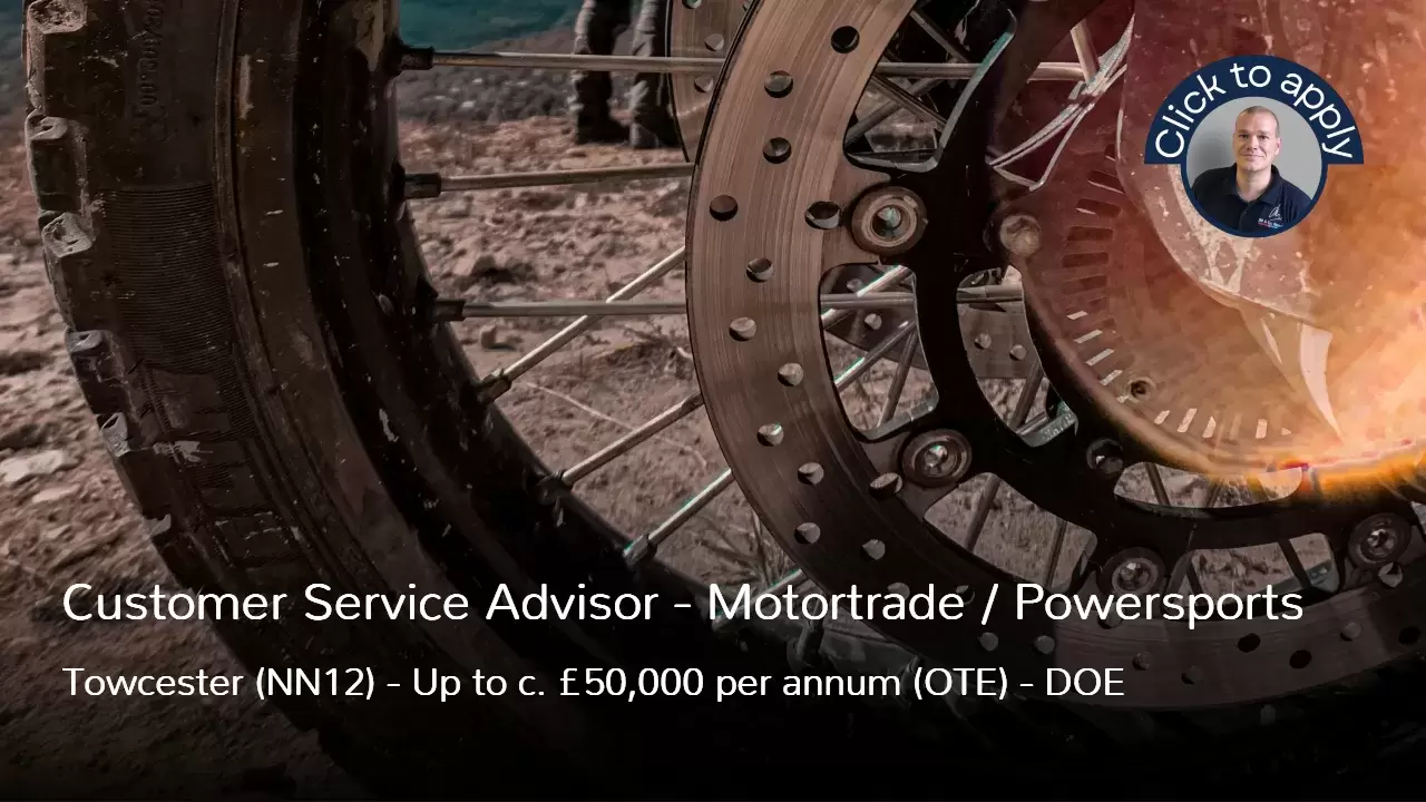 Customer Service Advisor - Motortrade / Powersports