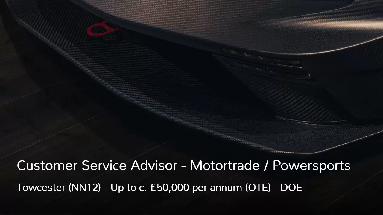 Customer Service Advisor - Motortrade / Powersports