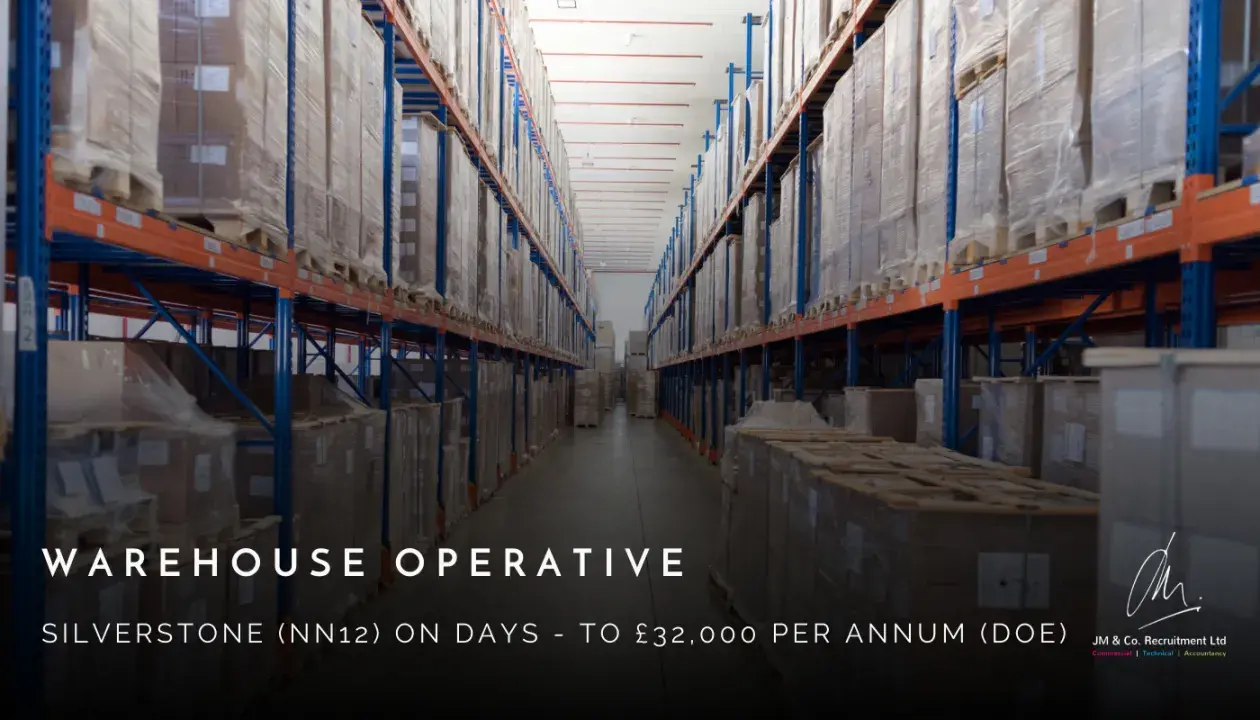 Warehouse Operative job vacancy in Silverstone NN12