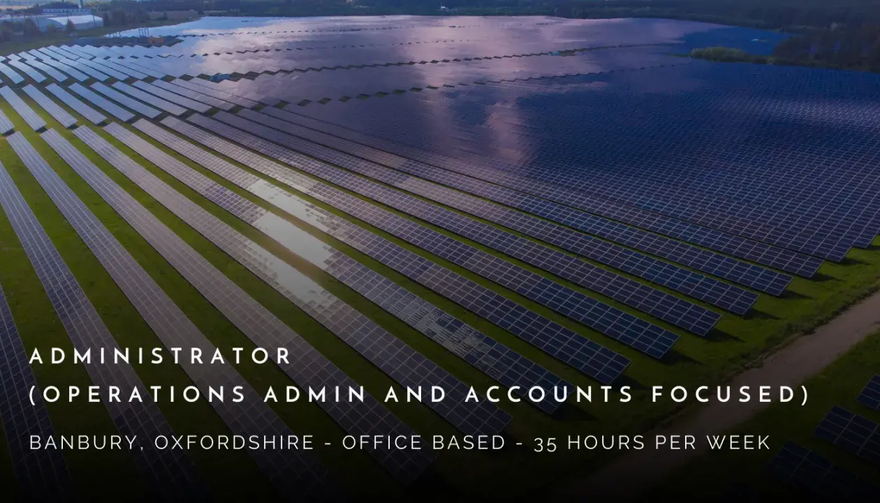 Administrator Operations Admin and Accounts focused job vacancy in Banbury